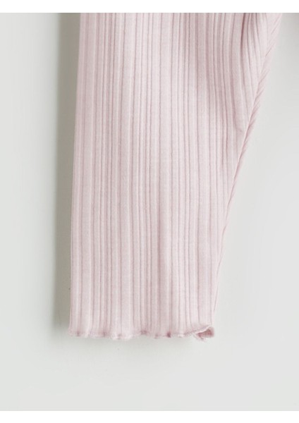 Fırfırlı Kız Bebek Bluz ve Tayt