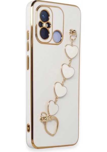 Xiaomi Redmi 12C Kılıf Esila Silikon - Beyaz fiyatları