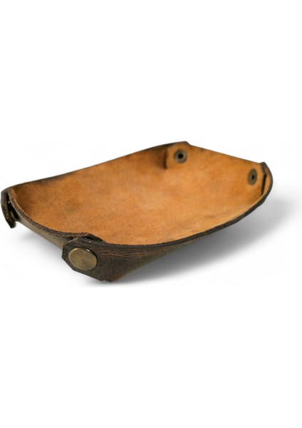 Gerçek Deri Kase – Vintage Organizer