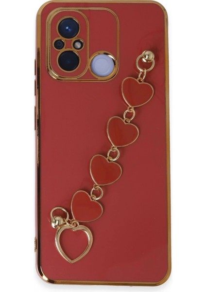 Xiaomi Redmi 12C Kılıf Esila Silikon - Kırmızı