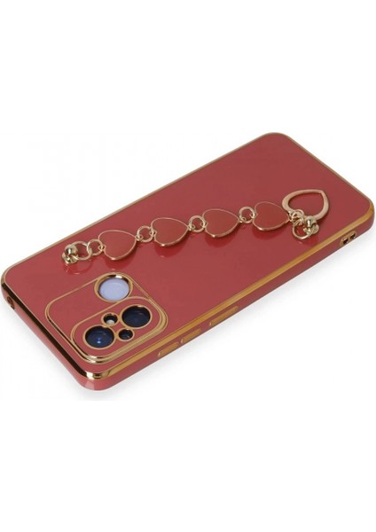 Xiaomi Redmi 12C Kılıf Esila Silikon - Kırmızı modelleri