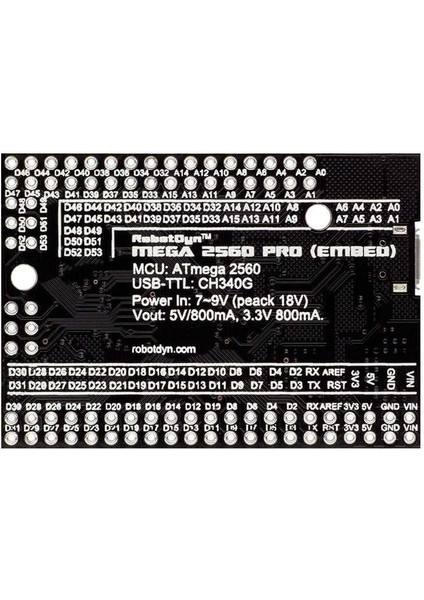 Mini Arduino Mega 2560 Pro (CH340) fırsatları