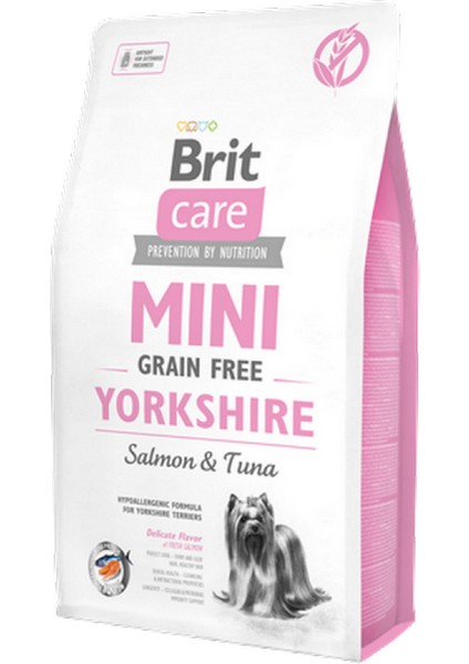 Drnds Brit Care 2 Kg Mini Irk Yorkshire Terrier Köpekler İçin, Tahılsız, Hipoalerjenik, Somon Ve Tuna Balıklı Kuru Mama modelleri