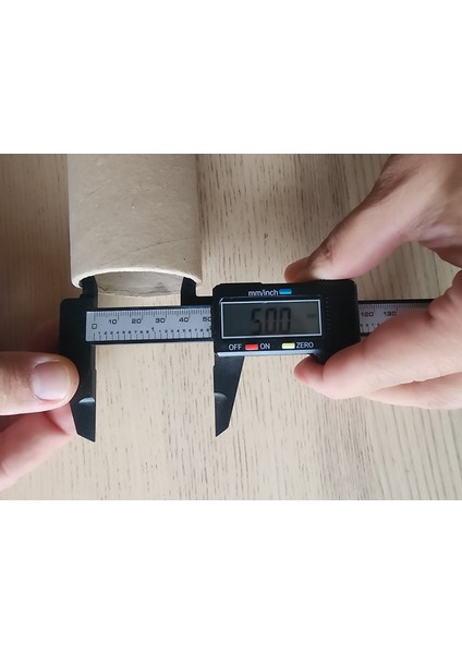 Postüp Beyaz Kapaklı Silindir Kutu Rulo Tüp Masura 5 cm x 55 cm 9 Adet fırsatları