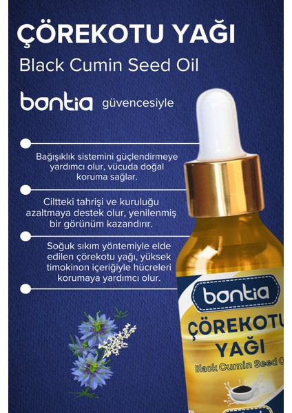Premium Çörekotu Yağı - %100 Saf Doğal Bağışıklık ve Cilt Desteği 20ML fırsatları