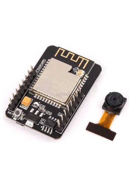 ESP32-CAM Wifi Bluetooth Geliştirme Kartı + OV2640 Kamera Modül