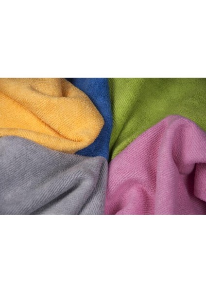 Mikrofiber Cam Pencere Temizlik Bezi 50X70CM 5'li Set