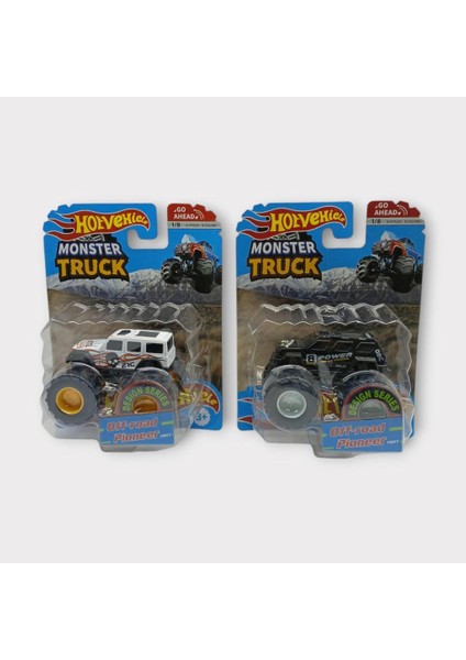 Mini Off-Road Araçlar 2'li - Siyah Beyaz (Lisinya) indirimleri