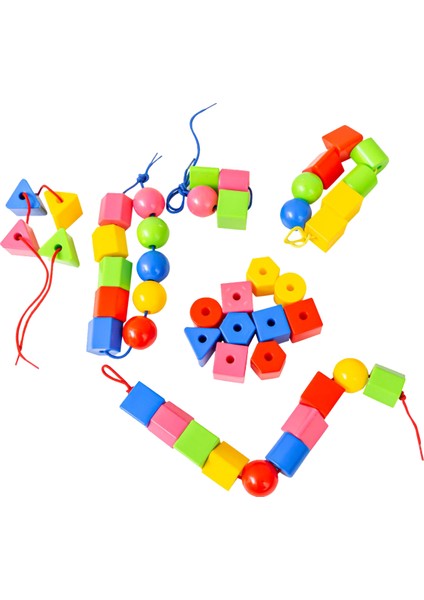 Eğitici Şekiller 50 Parça – Renk ve Şekil Öğreten Beceri Gelişim Oyuncağı – 3+ Yaş Etkinlik Seti