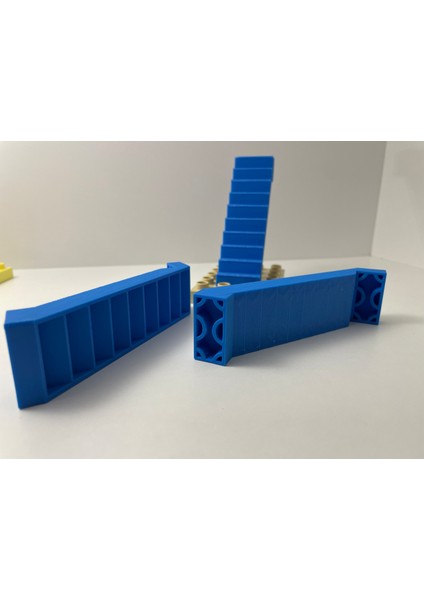 Yapı Blok Uyumlu Merdiven (Ikili - 2 Adet) - 3D Baskı - Düz Merdiven fırsatları