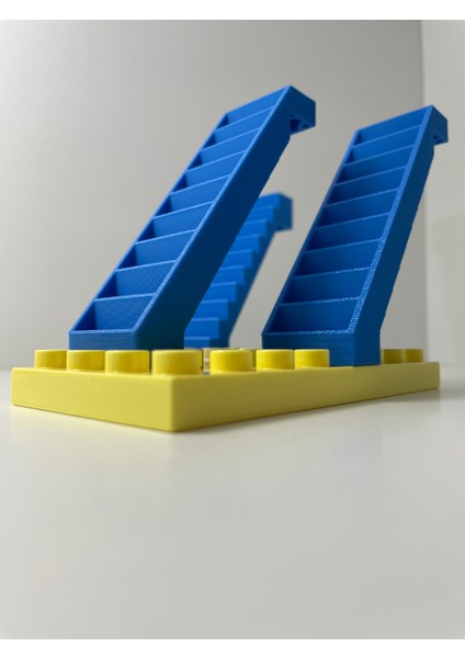 Yapı Blok Uyumlu Merdiven (Ikili - 2 Adet) - 3D Baskı - Düz Merdiven indirimleri