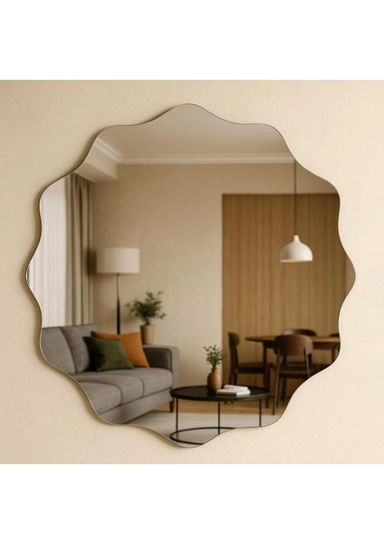 Dekoratif Ayna, Duvar Aynası, Şekilli Ayna, Modern Ayna, Şekilli Ayna
