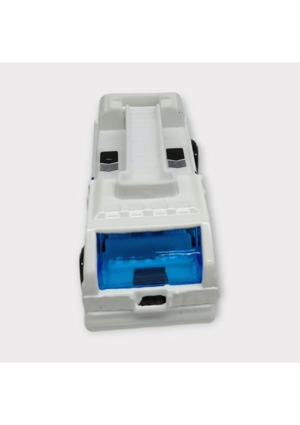 Küçük Metal Sağlık Hizmetleri Araçları 7 cm - Merdivenli (Lisinya) modelleri