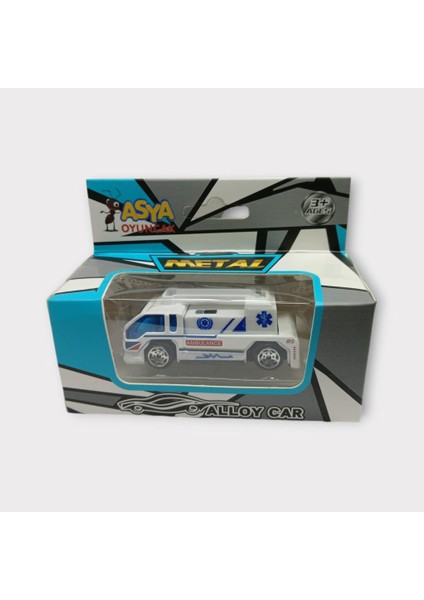 Küçük Metal Sağlık Hizmetleri Araçları 7 cm - Merdivenli (Lisinya) indirimleri