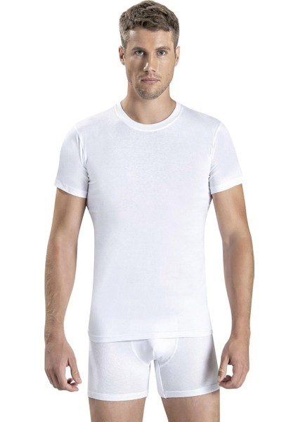 Erkek Tekli Beyaz Sıfır Yaka Fanila Pamuklu Atlet fiyatları