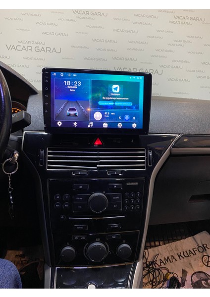Opel Astra H 9" Uyumlu Android Multimedia Gerçek 4/64 Kablosuz Carplay Geri Görüş Kameralı modelleri