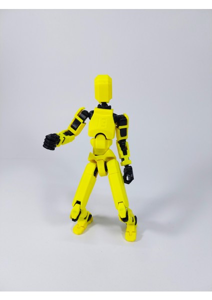 Dummy Oynar Eklemli 15 cm Aksiyon Oyuncağı Neon Sarı Siyah 3 Çift El & Aksesuar fiyatları