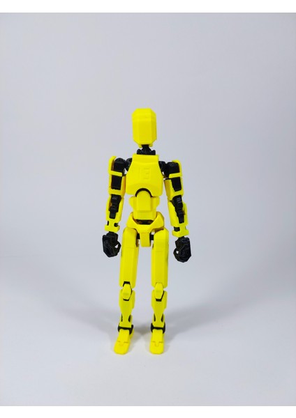 Dummy Oynar Eklemli 15 cm Aksiyon Oyuncağı Neon Sarı Siyah 3 Çift El & Aksesuar modelleri