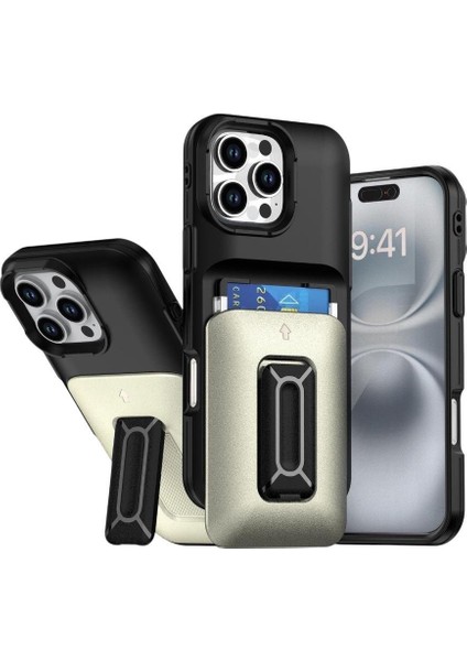 Iphone Uyumlu Metal Kartlıklı Standlı Tank Kılıf indirimleri