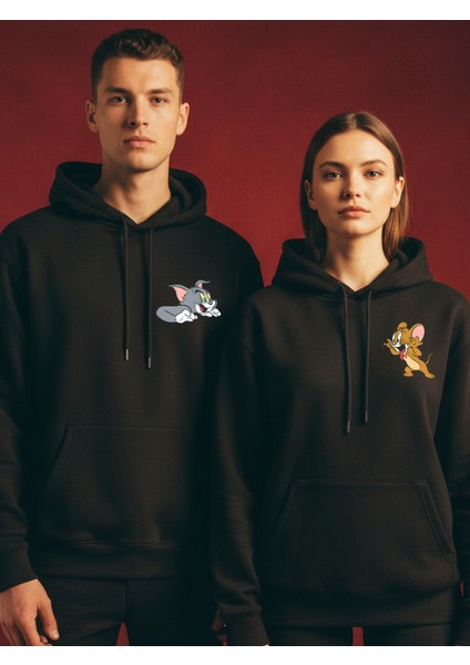 Sevgili Kombini Sweatshirt Unisex 3 Iplik Kapşonlu