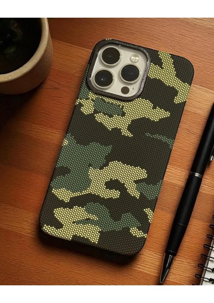 Iphone Uyumlu Lens Hediyeli Ince Karbonfiber Magsafe Destekli Kılıf