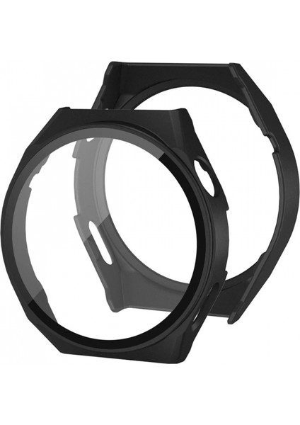 Huawei Watch Gt2 46MM Dota Camlı Kasa Ekran Koruyucu - Siyah