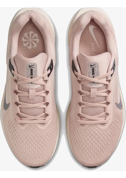 Winflo 11 Premium Kadın Pembe Koşu Ayakkabısı - Parlak Simli ve Rahat Tasarım - FZ3068-600