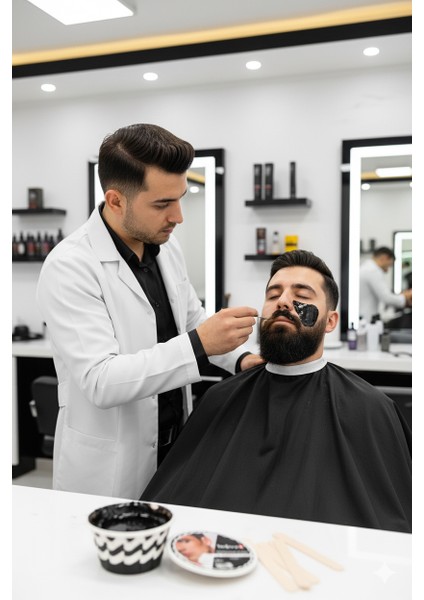 Erkeklere Özel Kalıp El Ağdası Seti, 500GR Black Ağda, Isıtıcı Makine, 5 Adet Medikal Ağda Spatulası fırsatları