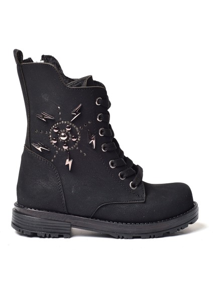 Kız Çocuk Şimşekli Bot E.10 Haki - 26 fiyatları