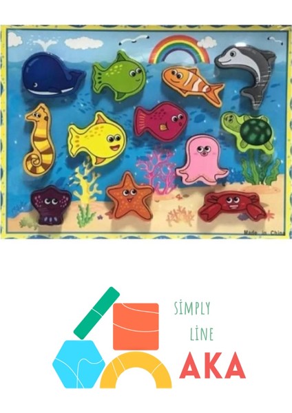 Montessori Çocuk Ahşap Mıknatıslı Balık Tutma Oyunu Uzuvlar El Geliştirme Çocuk Beceri Oyunu modelleri