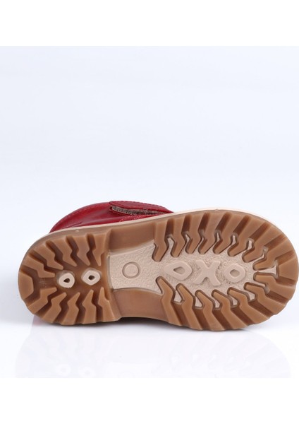 Hakiki Deri Waterproof Bot B. Kırmızı - 23 fiyatları