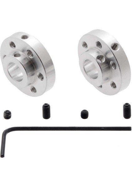8 mm Motor Bağlantı Elemanı Çifti (M3 Sabitleme Delikli) PL-2693