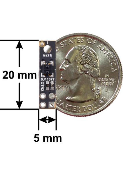 QTRXL-HD-01A 1'li Çizgi Algılama Sensörü (Uzun Algılama Mesafesi) fiyatları