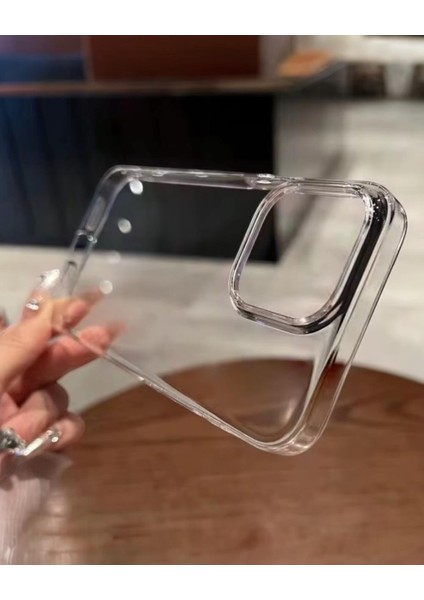 Iphone Uyumlu Sert Crystal Clear Şeffaf Sararmaz Kılıf