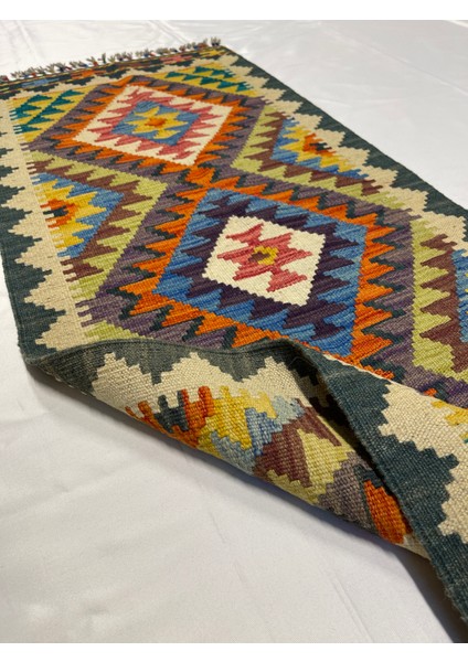 El Dokuma Afgan Kilim Yün Kök Boya indirimleri