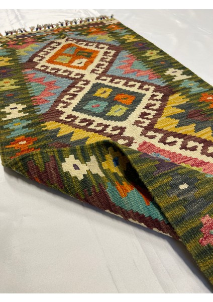 El Dokuma Afgan Kilim Yün Kök Boya indirimleri