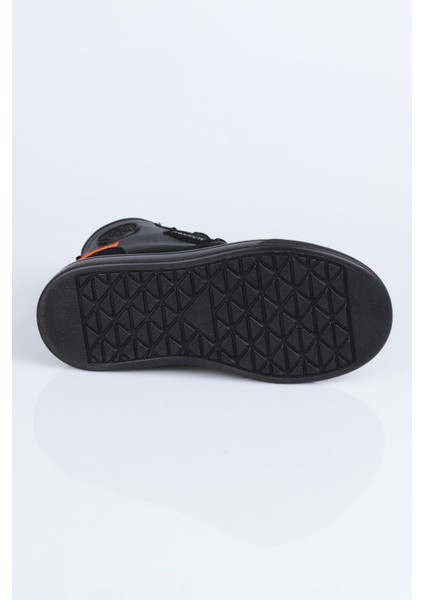 KY01 Fermuarlı Yarım Bot Siyah - 35 fiyatları