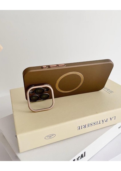 Iphone Uyumlu Lens Koruyuculu Standlı Plasma Magsafe Destekli Kılıf fiyatları