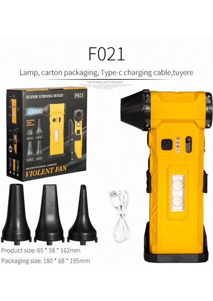 130000 Rpm Taşınabilir El Hava Duster Elektrikli Küçük Blower Mini Jet Turbo Fan Süper Jet Blower ile Araba Temizleme Için Işık fiyatları