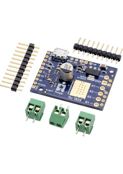 Tic T825 Step Motor Sürücü (PC-SERIAL-I2C-PWM-ANALOG)