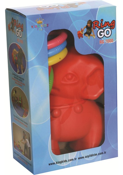 Halka Atma Fil Figürlü Aktivite Oyuncağı – 3+ Yaş Eğlenceli Ringo Oyun Seti modelleri