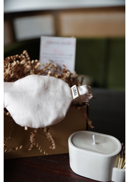 Luma Touch Hardal Tohumlu Lavantalı Göz Maskesi, Doğal Mum, Blossom Tea & Meditasyon Seti modelleri