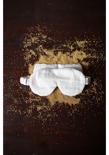 Luma Touch Hardal Tohumlu Lavantalı Göz Maskesi, Doğal Mum, Blossom Tea & Meditasyon Seti