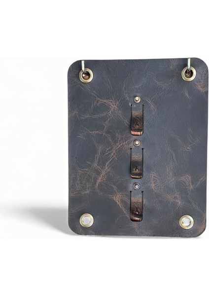 Vintage 3lü Deri Gözlük Standı