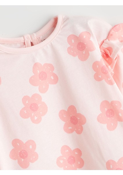 Lcw Yeni Sezon Minnie Mouse Baskılı Uzun Kollu Kız Bebek Bluz ve Tayt modelleri