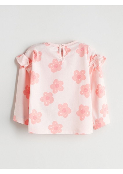 Lcw Yeni Sezon Minnie Mouse Baskılı Uzun Kollu Kız Bebek Bluz ve Tayt fırsatları