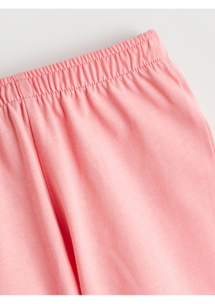 Lcw Yeni Sezon Minnie Mouse Baskılı Uzun Kollu Kız Bebek Bluz ve Tayt