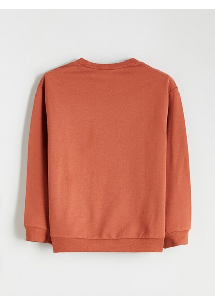 Lcw Yeni Sezon Bisiklet Yaka Baskılı Erkek Çocuk Sweatshirt ve Eşofman Alt 2'li fırsatları