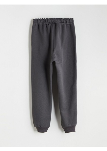 Lcw Yeni Sezon Bisiklet Yaka Baskılı Erkek Çocuk Sweatshirt ve Eşofman Alt 2'li