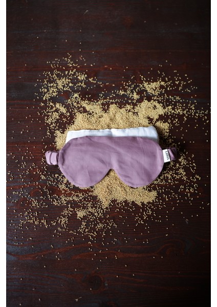 Luma Touch Hardal Tohumlu Lavantalı Göz Maskesi, Doğal Mum, Blossom Tea & Meditasyon Seti